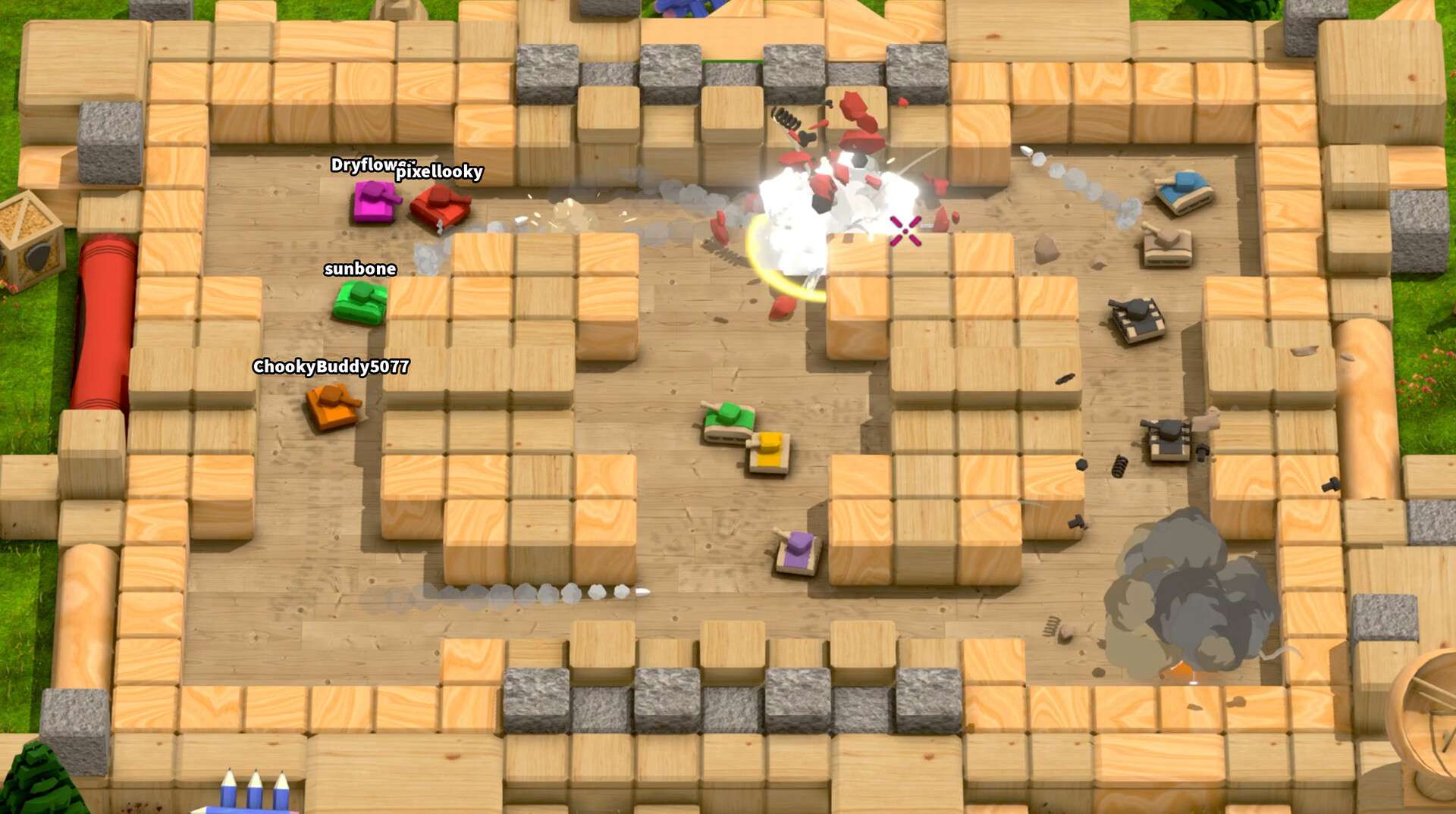 坦克大战/Wee Tanks!