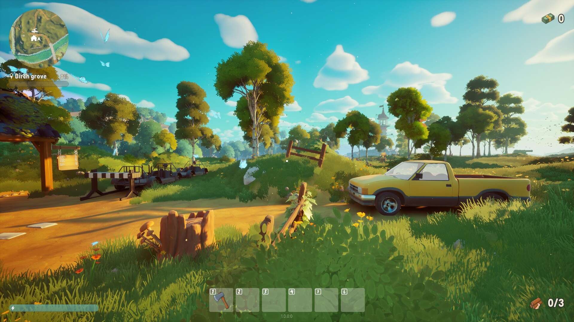 一款关于砍树的游戏/A Game About Chopping Trees